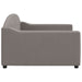 Cadru de pat, gri taupe, 100 x 200 cm, material textil - WALTI WALTI