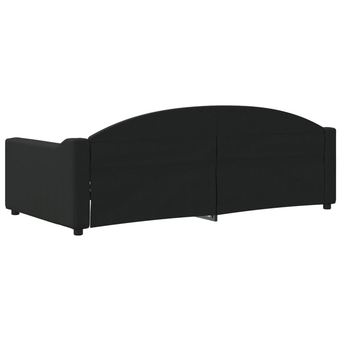 Cadru de pat, negru, 90x190 cm, material textil - WALTI WALTI