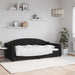 Cadru de pat, negru, 90x190 cm, material textil - WALTI WALTI