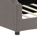 Pat de zi, gri taupe, 90x200 cm, material textil - WALTI WALTI