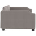 Cadru de pat, gri taupe, 100 x 200 cm, material textil - WALTI WALTI