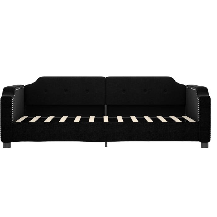 Cadru de pat, negru, 90x190 cm, material textil - WALTI WALTI