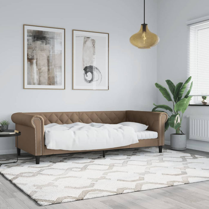 Cadru de pat, cappuccino, 80x200 cm, piele ecologică - WALTI WALTI
