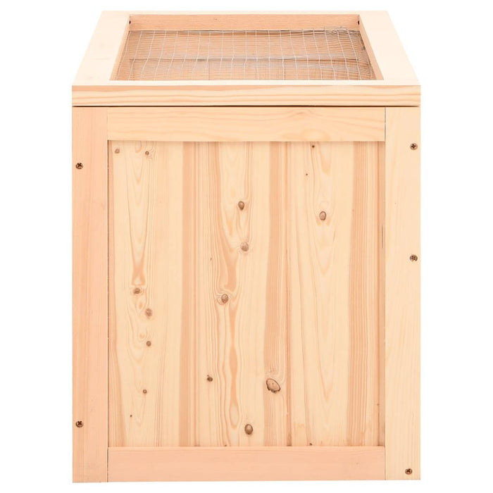 Cușcă pentru hamsteri, 60x35,5x42 cm, lemn masiv de brad - WALTI WALTI