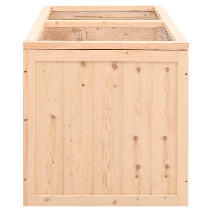 Cușcă pentru hamsteri 89,5x45x45 cm, lemn masiv de brad - WALTI WALTI