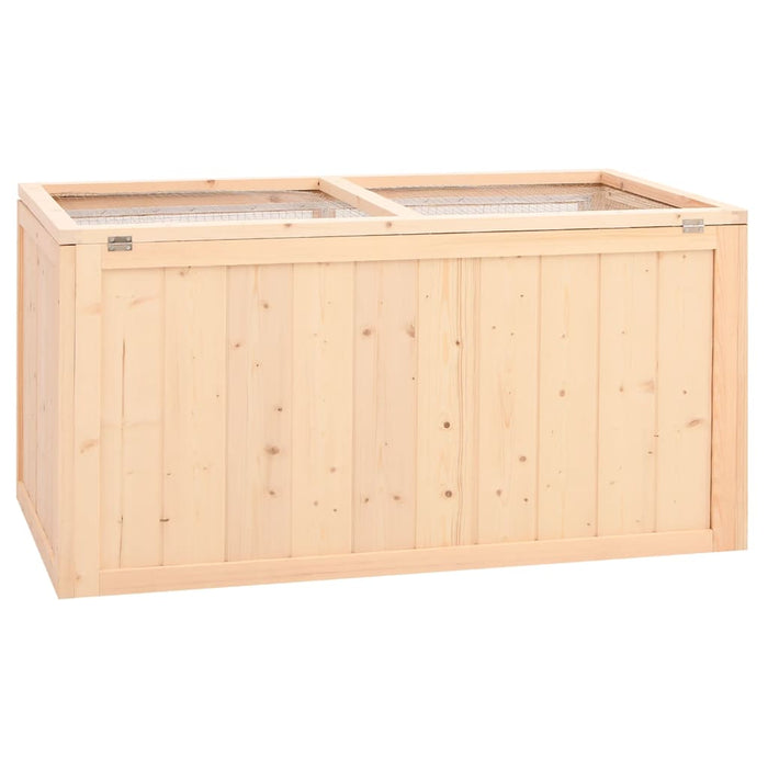 Cușcă pentru hamsteri 89,5x45x45 cm, lemn masiv de brad - WALTI WALTI