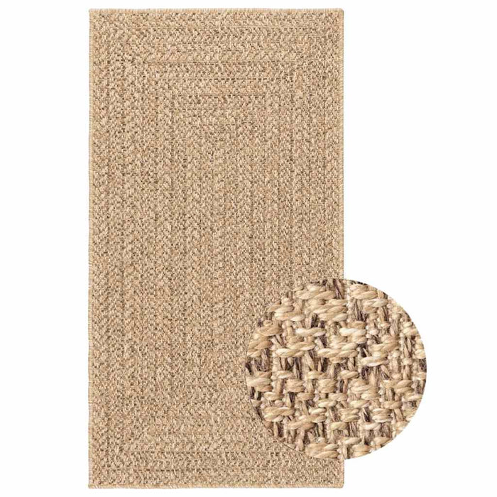 Covor ZIZUR aspect iută, 80x150 cm, pentru interior și exterior WALTI