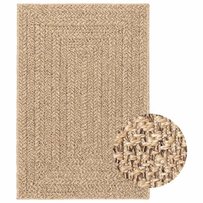 Covor ZIZUR aspect iută 120x170 cm, pentru interior și exterior WALTI