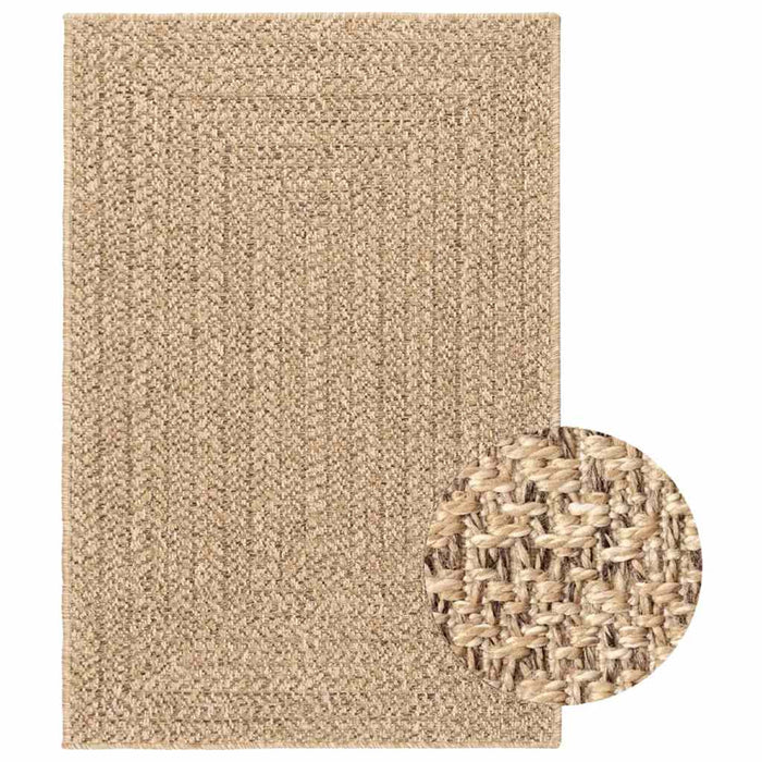 Covor ZIZUR aspect iută 140x200 cm, pentru interior și exterior WALTI