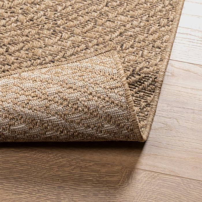 Covor ZIZUR aspect iută 120x170 cm, pentru interior și exterior - WALTI WALTI
