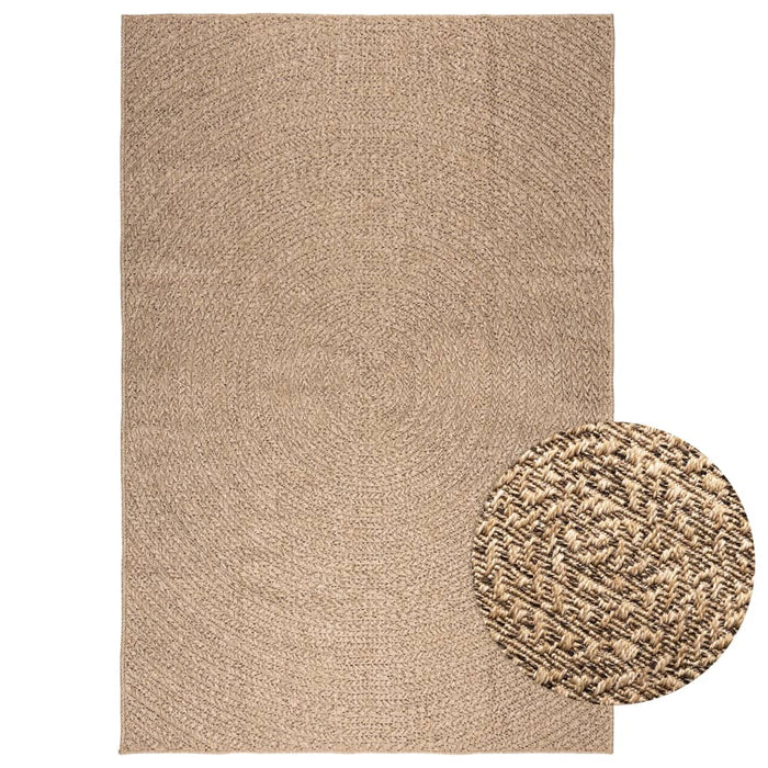 Covor ZIZUR aspect iută 160x230 cm, pentru interior și exterior - WALTI WALTI