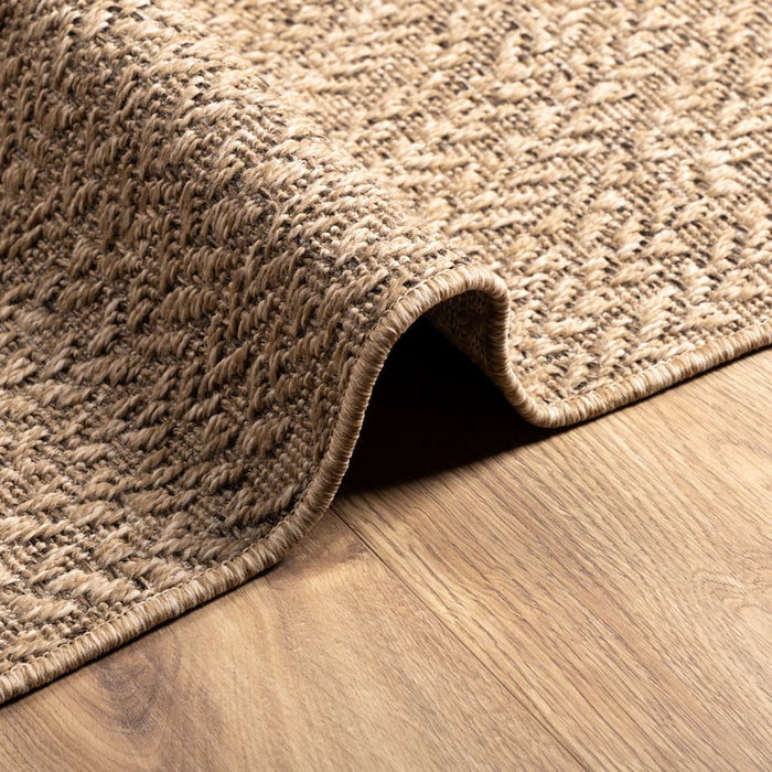 Covor ZIZUR aspect iută 200x290 cm pentru interior și exterior - WALTI WALTI
