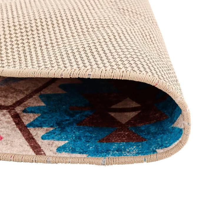 Covor lavabil, multicolor, Ø 120 cm - WALTI WALTI