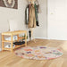 Covor lavabil, multicolor, Ø 120 cm - WALTI WALTI