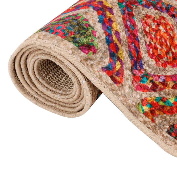 Covor lavabil anti-alunecare, multicolor, 120x180 cm - WALTI WALTI