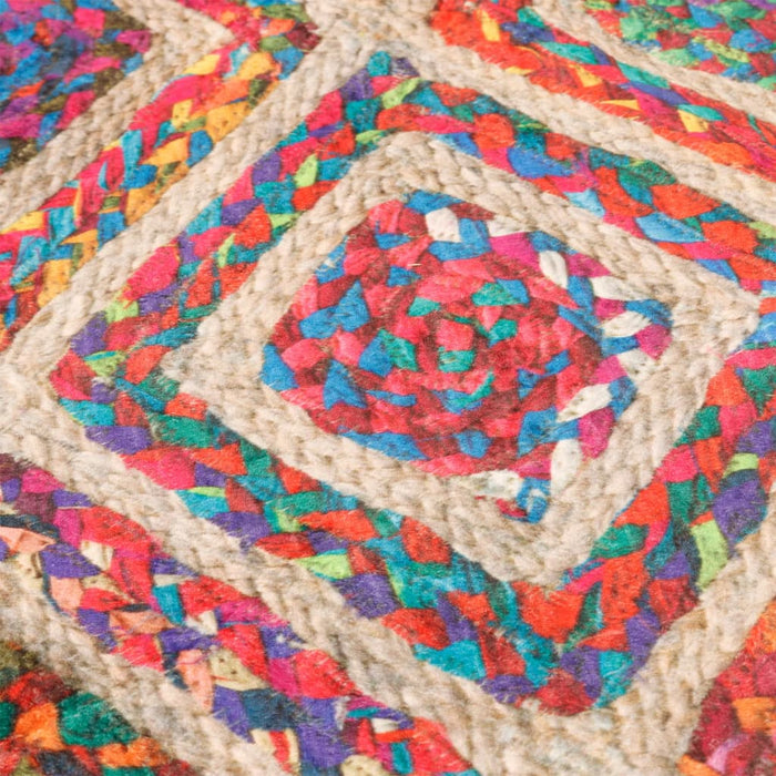 Covor lavabil, multicolor, Ø 120 cm WALTI