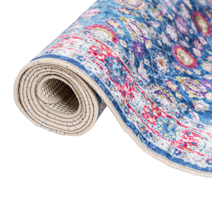 Covor lavabil, multicolor, 80x300 cm WALTI