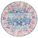 Covor lavabil, multicolor, Ø 120 cm - WALTI WALTI