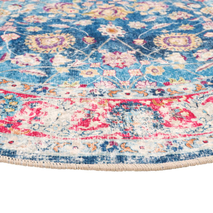 Covor lavabil, multicolor, Ø 120 cm - WALTI WALTI