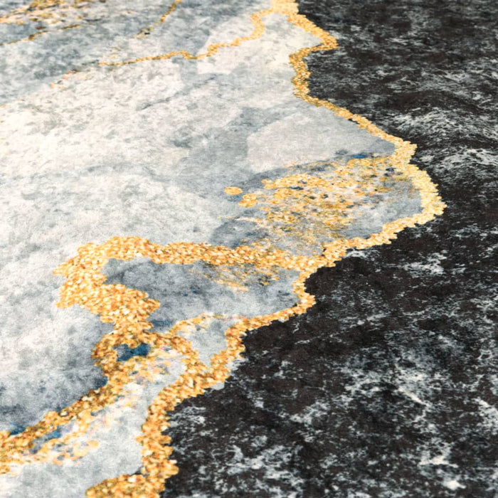 Covor lavabil, multicolor, Ø 120 cm WALTI