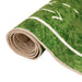 Covor copii verde teren fotbal 160x230cm lavabil anti-alunecare - WALTI WALTI