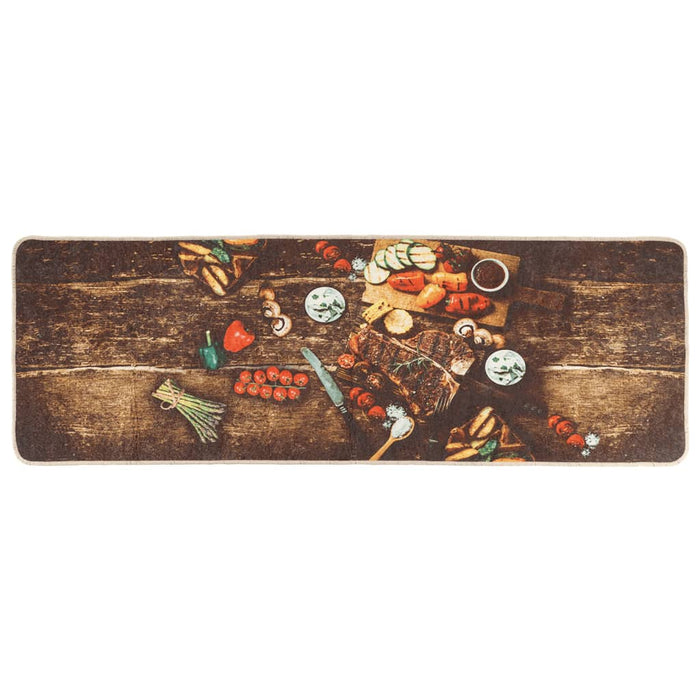 Covor bucătărie, multicolor, 60x180 cm, lavabil WALTI