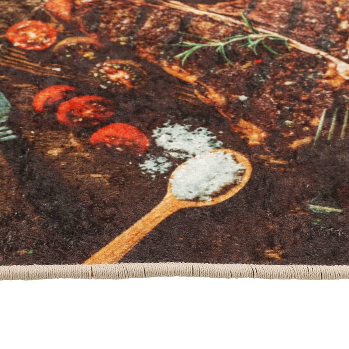Covor bucătărie, multicolor, 60x180 cm, lavabil WALTI