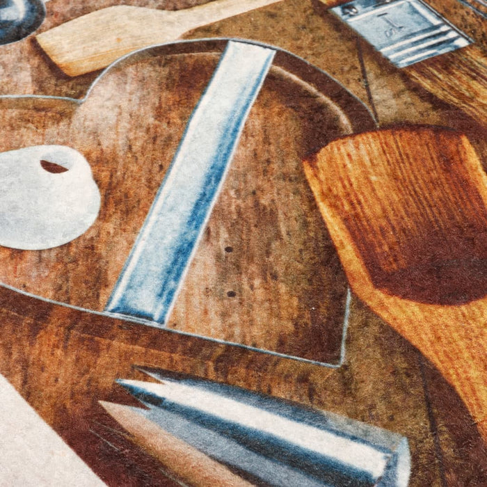 Covor bucătărie, multicolor, 60x180 cm, lavabil WALTI