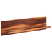 Rafturi de perete, 2 buc., 112x20x26 cm, lemn masiv de acacia - WALTI WALTI