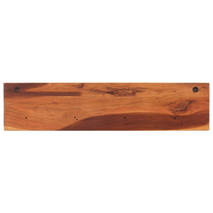 Rafturi de perete, 2 buc., 112x20x26 cm, lemn masiv de acacia - WALTI WALTI
