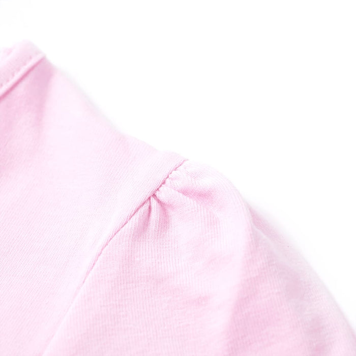 Tricou pentru copii, roz deschis, 128 WALTI