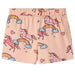 Pijamale pentru copii cu mâneci scurte, portocaliu deschis, 92 - WALTI WALTI
