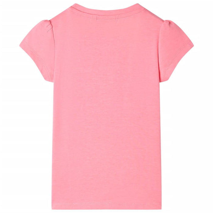 Tricou pentru copii, roz neon, 92 - WALTI WALTI