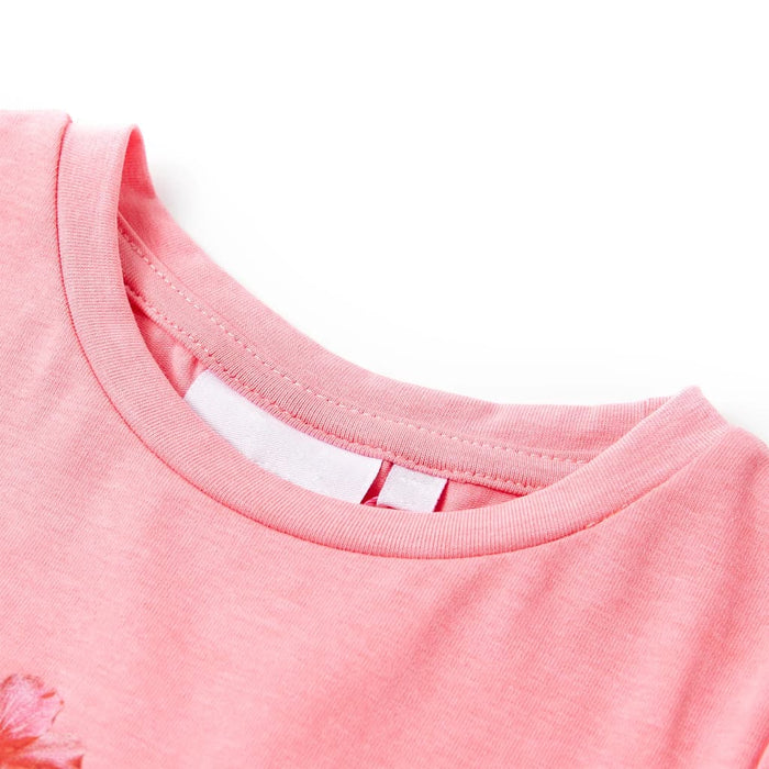 Tricou pentru copii, roz neon, 92 - WALTI WALTI