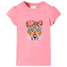 Tricou pentru copii, roz neon, 116 - WALTI WALTI