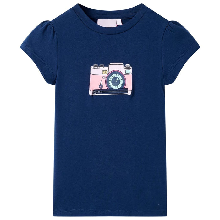 Tricou pentru copii, bleumarin, 116 WALTI