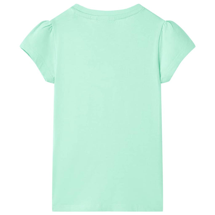 Tricou pentru copii, verde aprins, 116 - WALTI WALTI