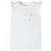 Tricou pentru copii cu mâneci cu volane, alb, 116 - WALTI WALTI