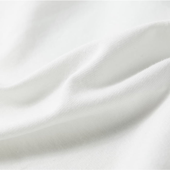 Tricou pentru copii cu mâneci cu volane, alb, 140 WALTI