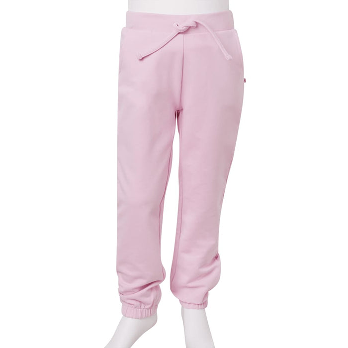 Pantaloni de trening pentru copii, roz deschis, 92 - WALTI WALTI