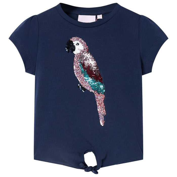 Tricou pentru copii, bleumarin, 92 WALTI