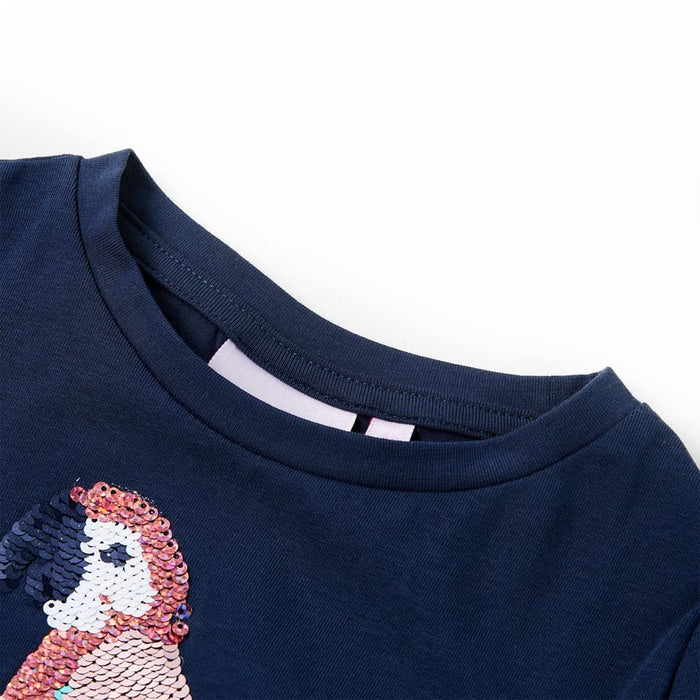 Tricou pentru copii, bleumarin, 92 WALTI