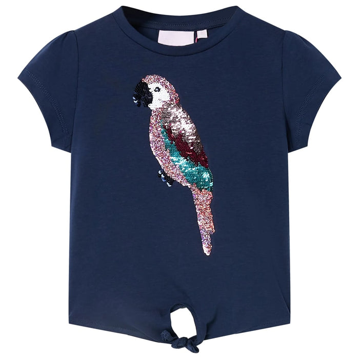Tricou pentru copii, bleumarin, 140 WALTI