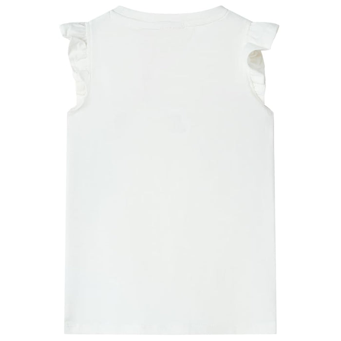 Tricou pentru copii, ecru, 128 WALTI