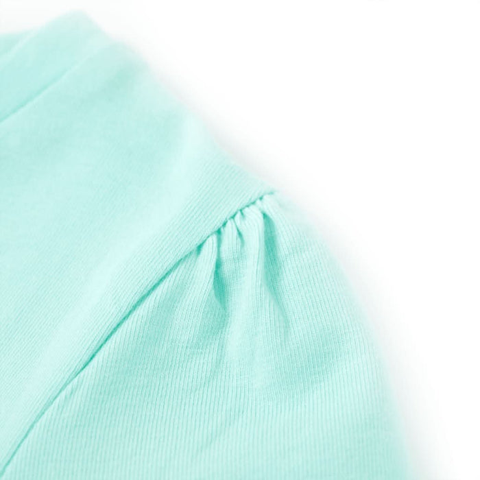 Tricou pentru copii, turcoaz deschis, 128 - WALTI WALTI