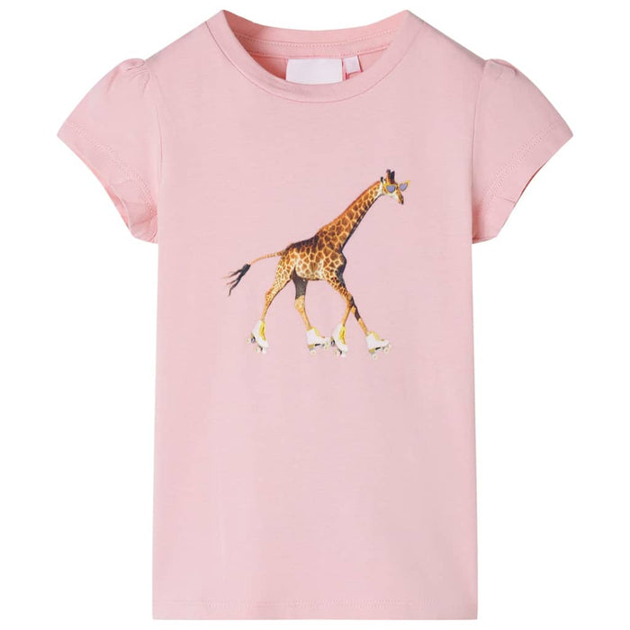 Tricou pentru copii, roz deschis, 104 WALTI