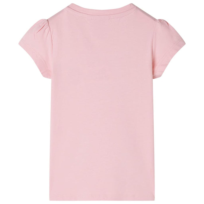Tricou pentru copii, roz deschis, 116 WALTI