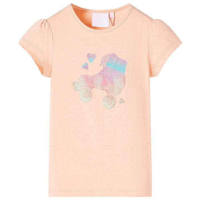 Tricou pentru copii portocaliu deschis, 104 - WALTI WALTI
