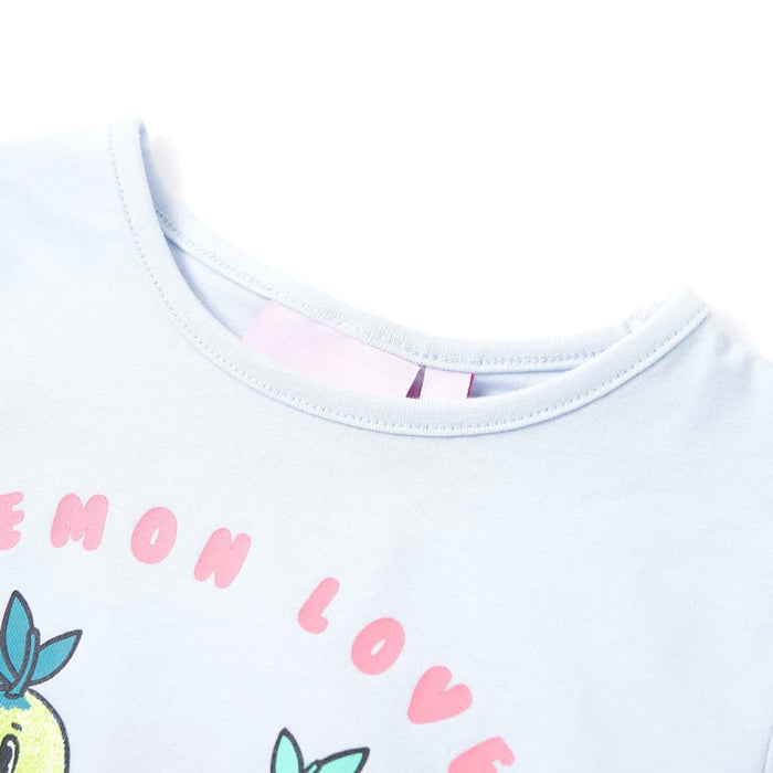 Tricou pentru copii, albastru deschis, 140 WALTI