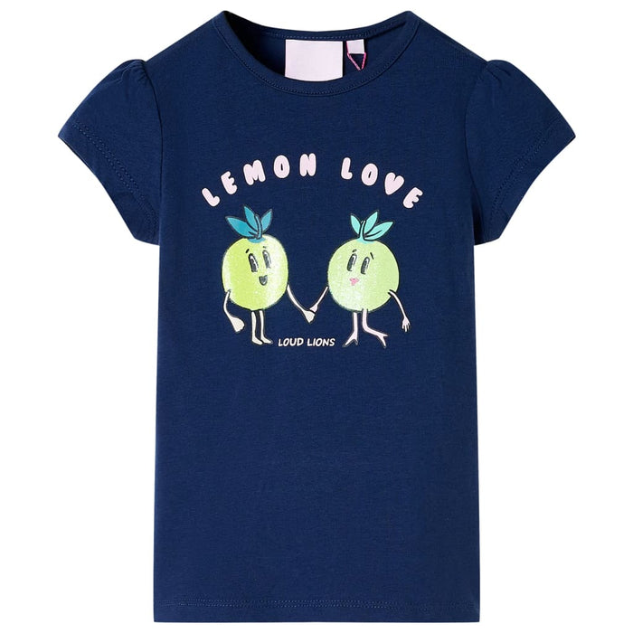 Tricou pentru copii, bleumarin, 92 WALTI